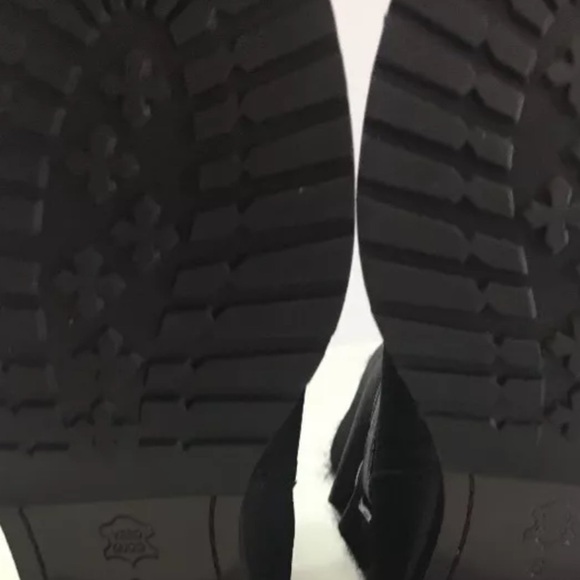 🔥 🆕 MATT BERNSON WOMEN'S TUNDRA SHEARLING LINED BOOT SZ 7 BLACK NEW - Picture 10 of 15